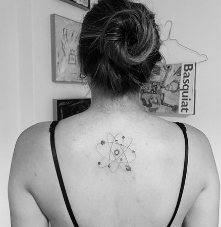 feminine spine tattoos 16