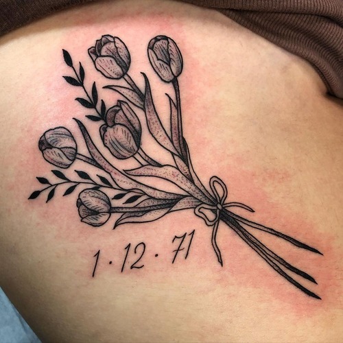 Tulip tattoo 30