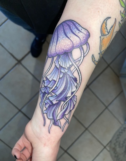 Jellyfish Tattoos 20