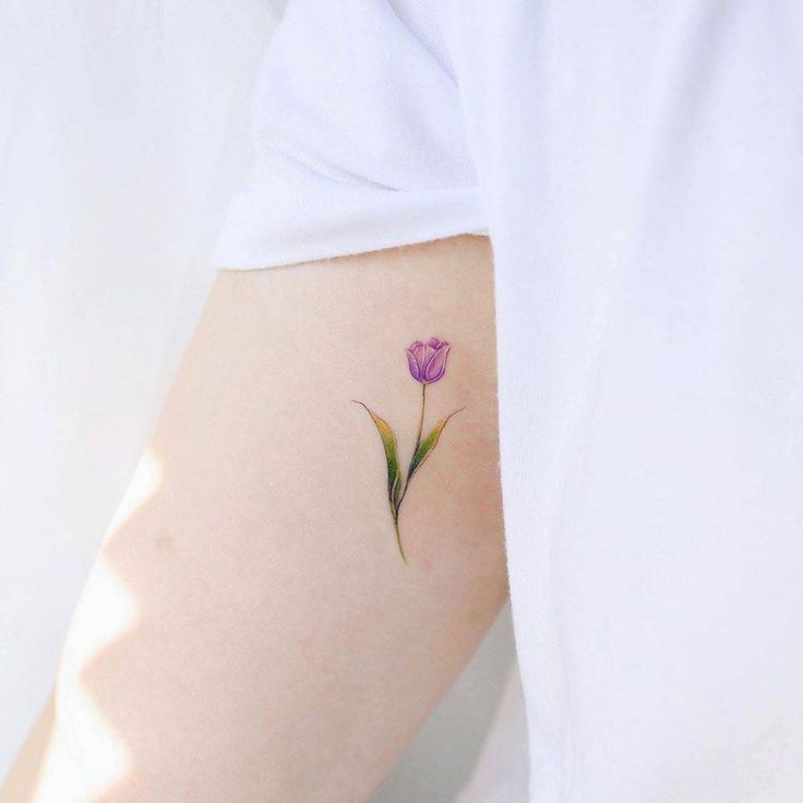 Tulip tattoo 9