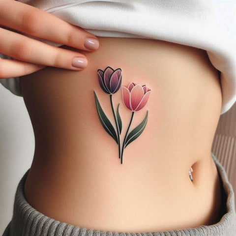 Tulip tattoo 3