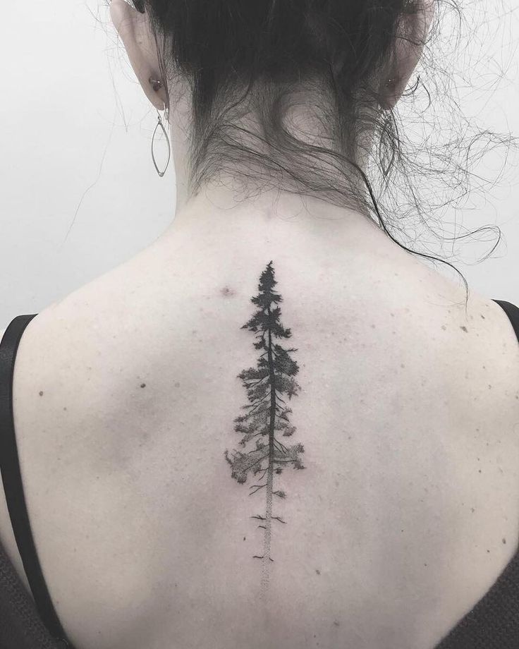 feminine spine tattoos 12