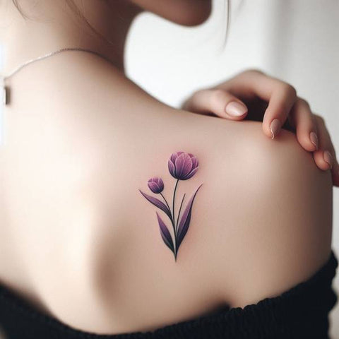 Tulip tattoo 7