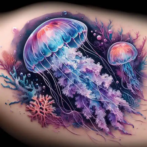 Jellyfish Tattoos 11