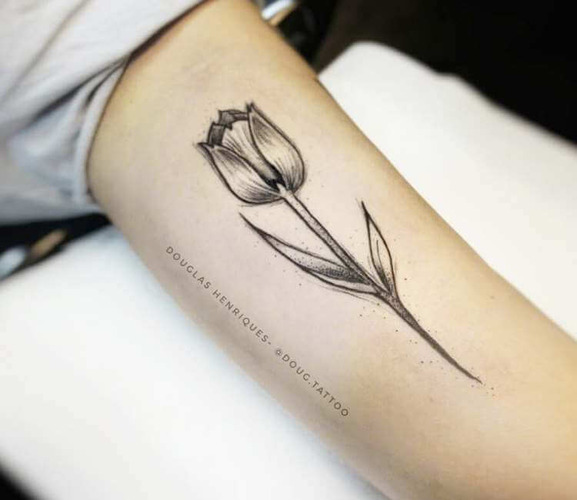 Tulip tattoo 24