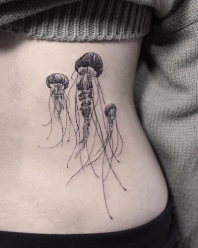 Jellyfish Tattoos 13