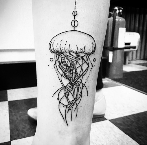 Jellyfish Tattoos 12