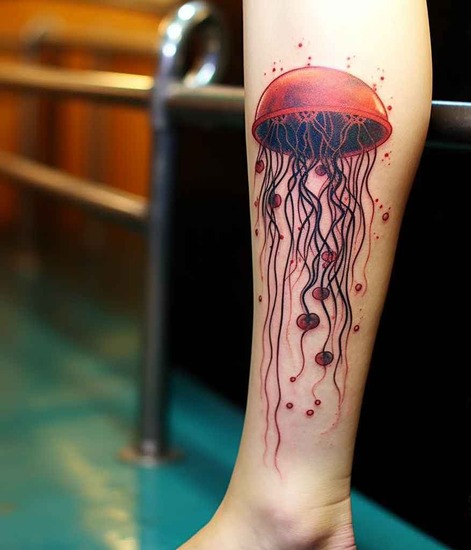 Jellyfish Tattoos 7