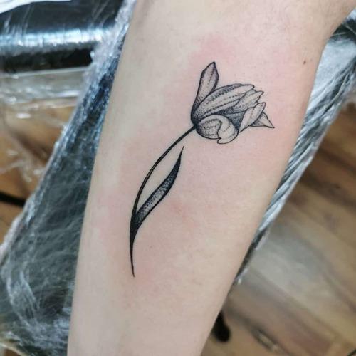 Tulip tattoo 5