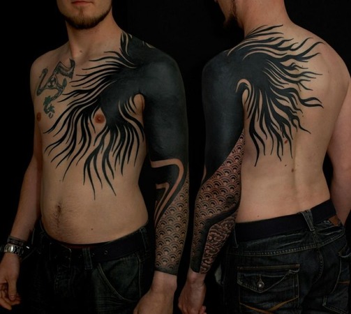 What are blackwork tattoos 3